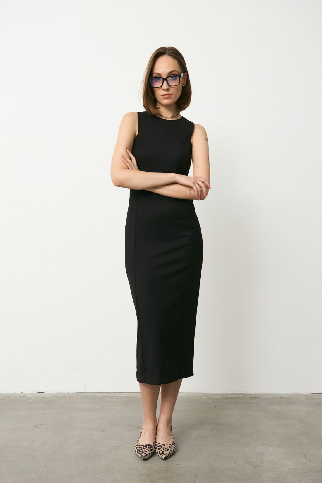 Платье R1077 черный / 42