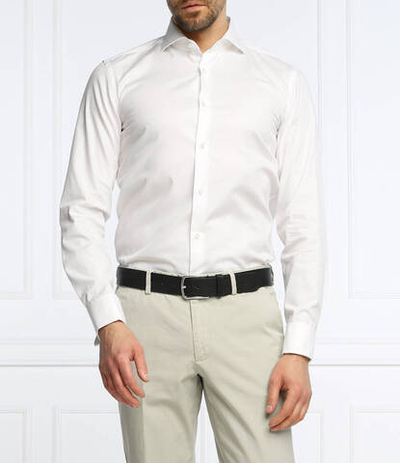рубашка h-hank-spread-dc-214 BOSS BLACK - белый(50469694)