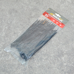 Хомут-стяжка 100шт 3,6*150мм черный, нейлон, "Милен"