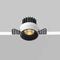 Встраиваемый светильник Maytoni Technical Downlight Round DL058-7W2.7K-TRS-B