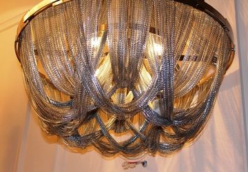 chandelier SOSCIK Terzani ( silver + 70 cm  ) pendant