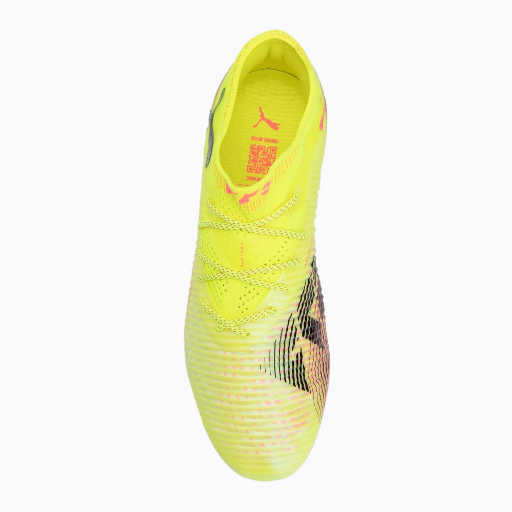 Футбольные бутсы PUMA Future 8 Ultimate Low FG yellow alert/puma black/sun struck