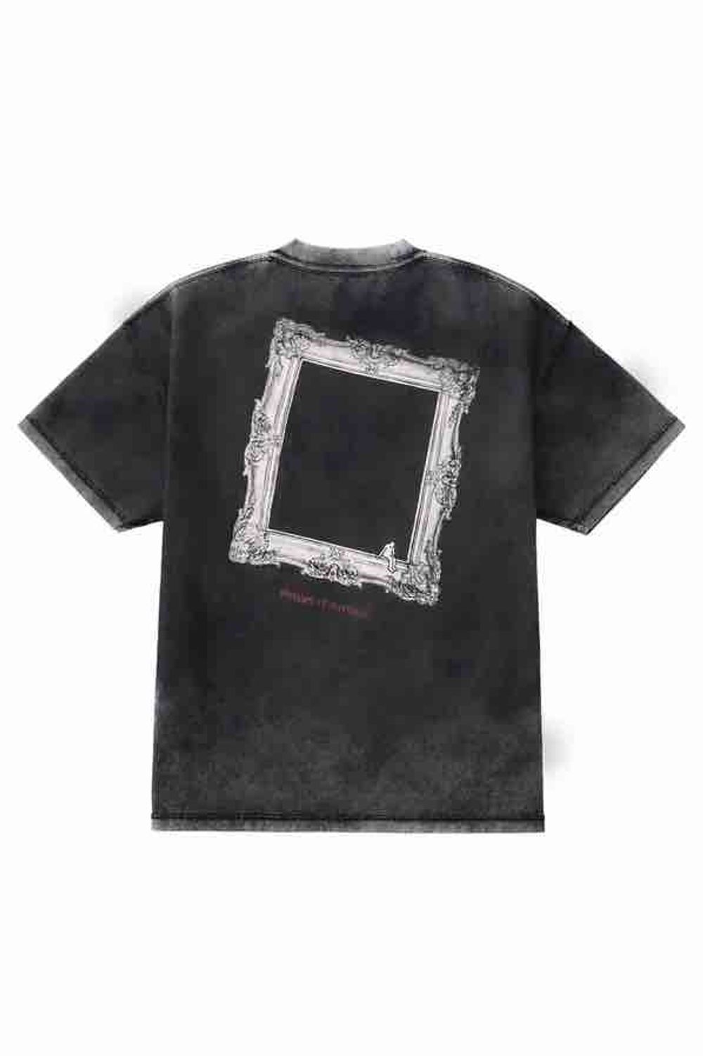 Футболка Bruler d'Amour Garment Dyed Picture of life серая