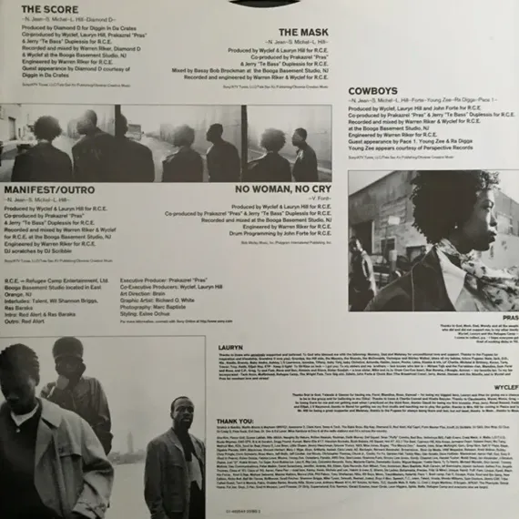 Fugees - The Score 2LP