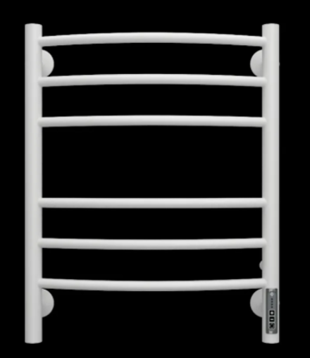 Электро Полотенцесуш Аврора П6 450х600 КС 9003 мат. белый (new встроен диммер)