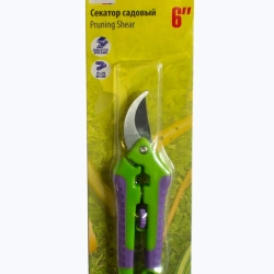 Секатор садовый с фиксацией(L-145мм) WMC TOOLS WMC-TG1306009-B