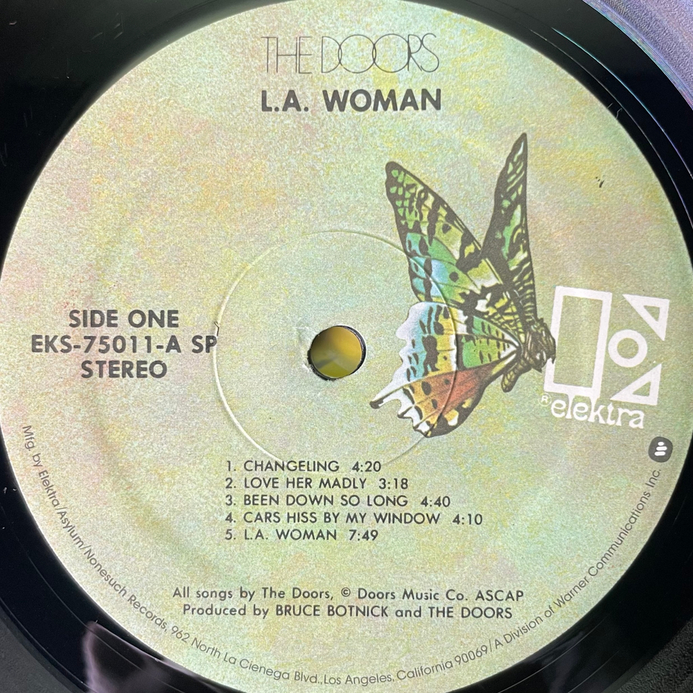 Doors ‎– L.A. Woman (США 1976г.)