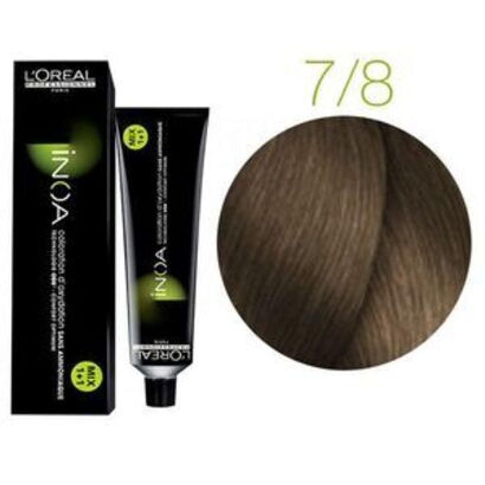 L&#39;Oreal Professionnel Inoa 7.8 блондин мокка 60 мл