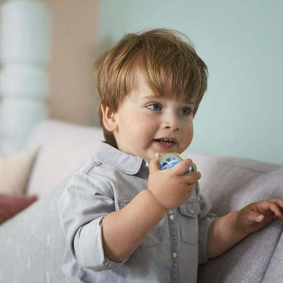 Əmzik \ ultra air soother, 18m+, 2-pack, blue