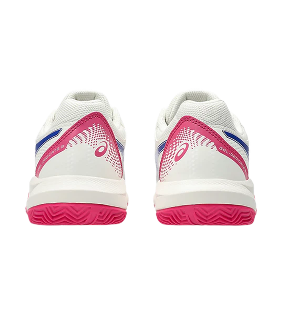 Кроссовки для падел Asics Gel-Dedicate 8 Clay Женские Cream/Тёмно-кобальтовые 2025 | Женская обувь
