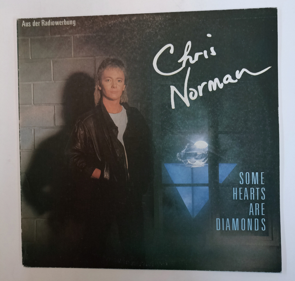 Винтажная виниловая пластинка LP Chris Norman Some Hearts Are Diamonds (Болгария 1987)