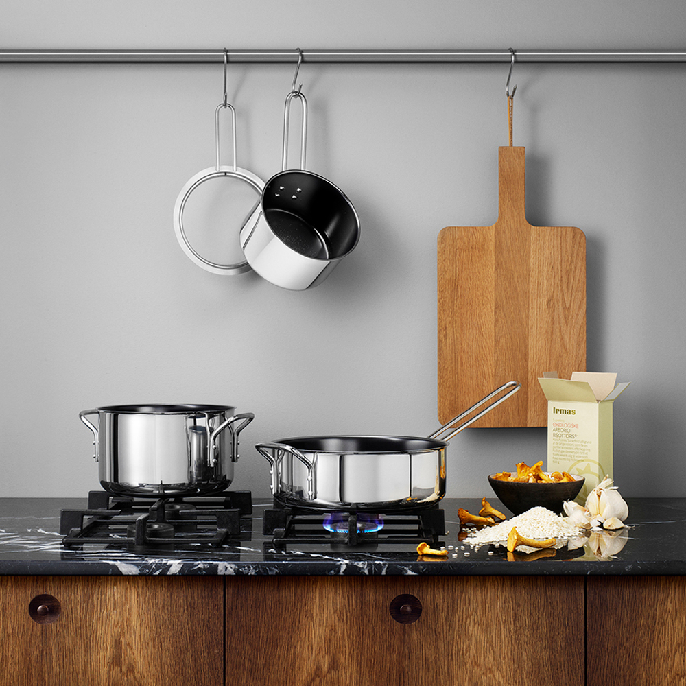 Сотейник stainless steel с керамическим покрытием, D24 см, 3,1 л