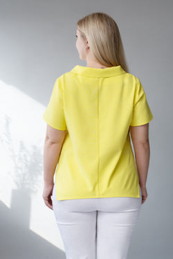 Блузка женская 3639ВП, желтый #259Ж093639ВП