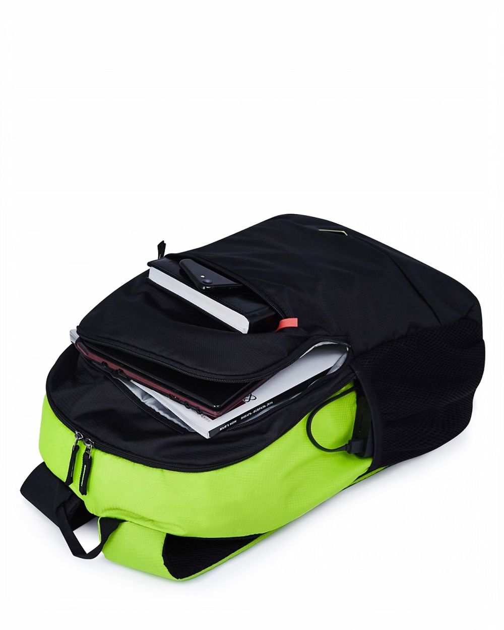 Рюкзак Safari Axel DLX 19 FB Black, 46*35*15 см, 26л, 400 гр., 2отд.,