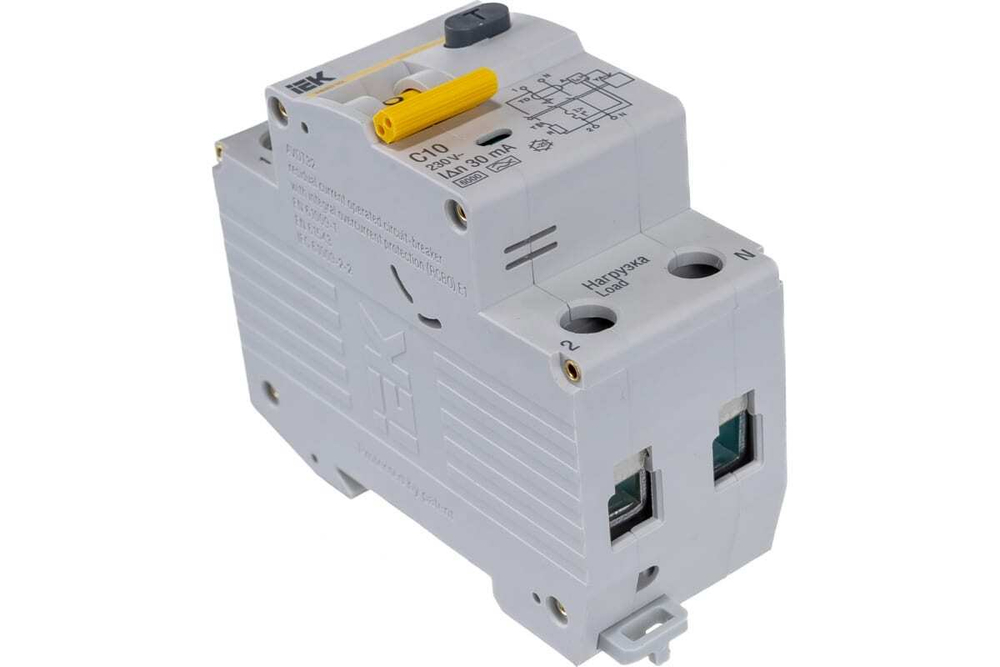 Автоматический выключатель дифференциального тока АВДТ32 C10 IEK