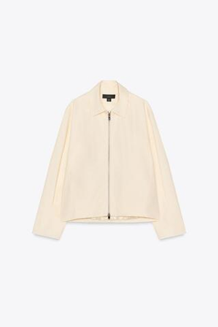 ZARA БОМБЕР — ZW COLLECTION, ВАНИЛЬНЫЙ