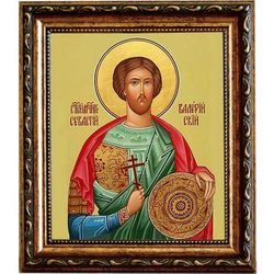 Валерий Севастийский Святой мученик. Икона на холсте.