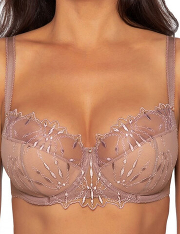 Бюстгальтер полумягкий Ava NEVE 2034 PU Coffee Rose