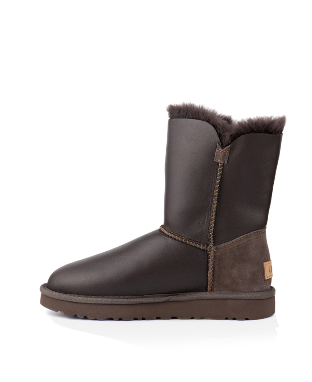BAILEY BUTTON METALLIC II-chocolate