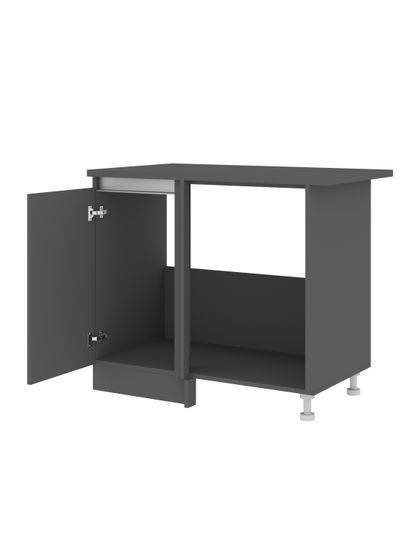 Стол кухонный угловой под мойку ДЕСТИНИ-4 правый /936*820*536/