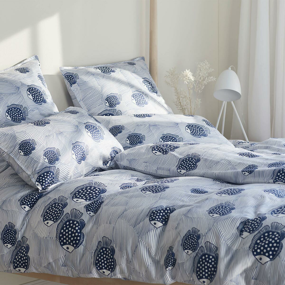 Пододеяльник 155х200 Elegante Float 2297R/2 синий