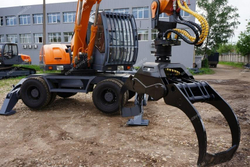 Захват грейферный на Экскаватор Hidromek
