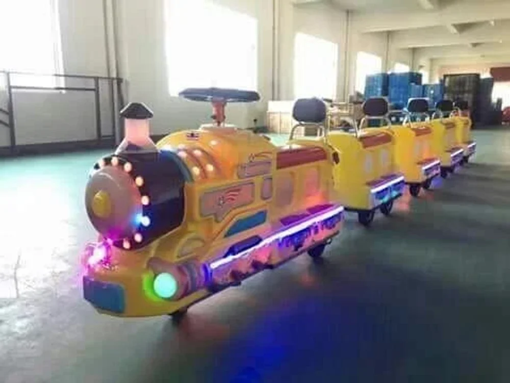 Безрельсовая железная дорога аттракцион для парка