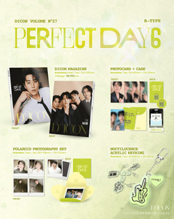 публикация DICON - VOLUME N 27 PERFECT DAY6 DOWOON B Type