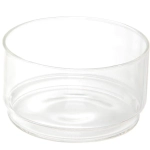 Банка для продуктов стеклянная «Хай-Тек» в наборе 4*400мл с бамбуковой крышкой 11*6см