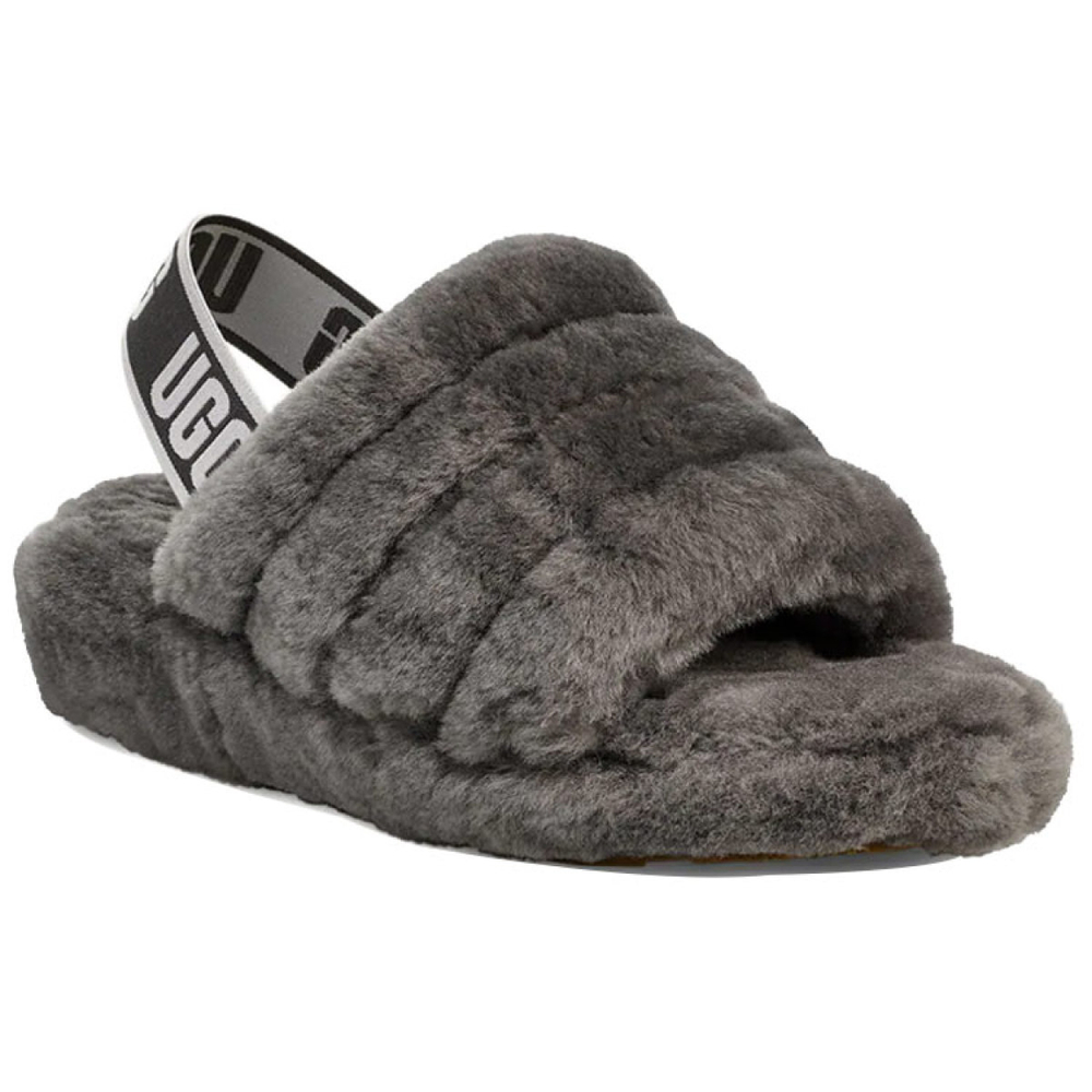 Сандалии и сланцы UGG FLUFF YEAH Slide, 1095119-CHRC