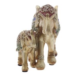GAEM Фигурка декоративная "Слоны", L13,5 W8,5 H12 см