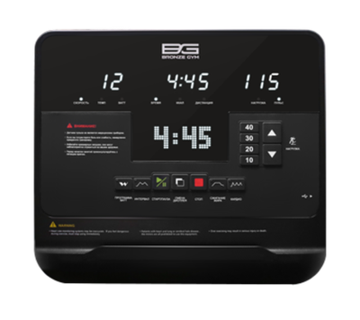 BRONZE GYM U1200M PRO Велоэргометр с генератором