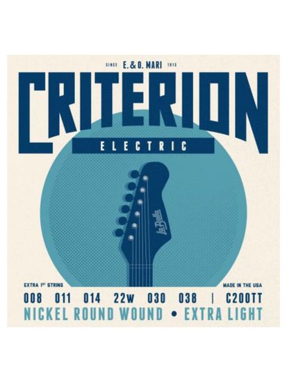 Струны для электрогитары 8-38 LA BELLA Criterion C200TT