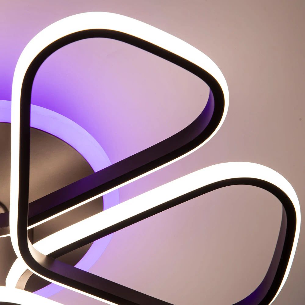 Citilux Сезар Смарт CL233A275E RGB Умная люстра Венге