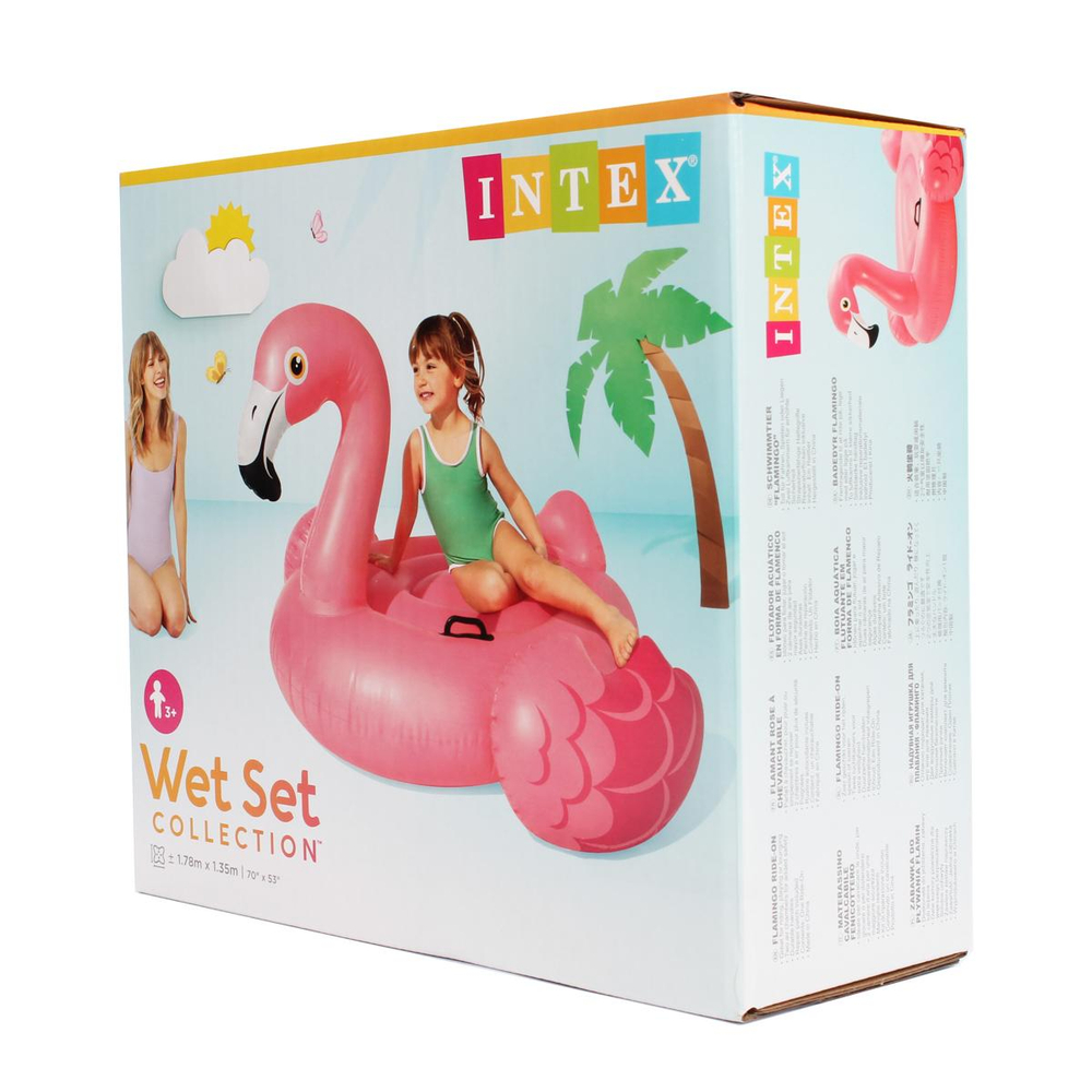 Игрушка д/плавания верхом Фламинго142*137*97см от 3 лет