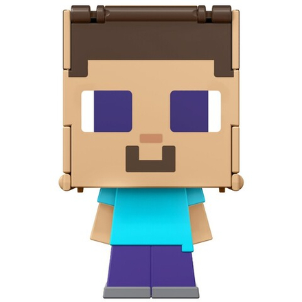Minecraft - фигурка Стива с трансформацией 2в1 HTL44 / артикул   HTL43 HTL44  / GTIN 194735193356