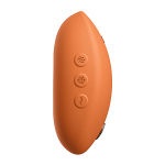 Оранжевый клиторальный вибратор 9,6см We-Vibe Temp Heating & Cooling Massager Tangerine SNHS1SGA