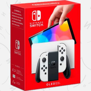 Консоль Nintendo Switch OLED (64Gb, White)