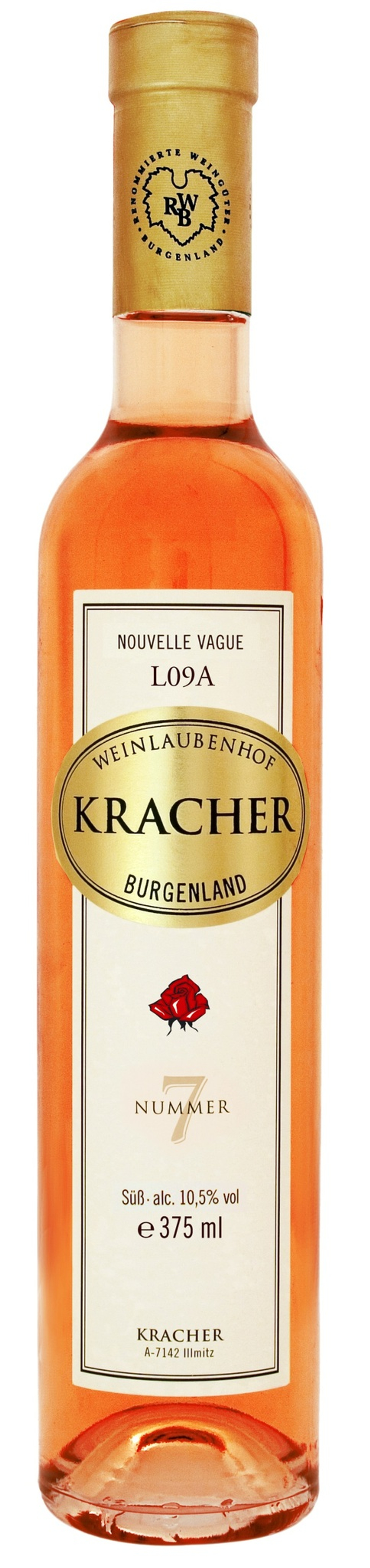 Kracher, TBA Rosenmuskateller "Nouvelle Vague" 10