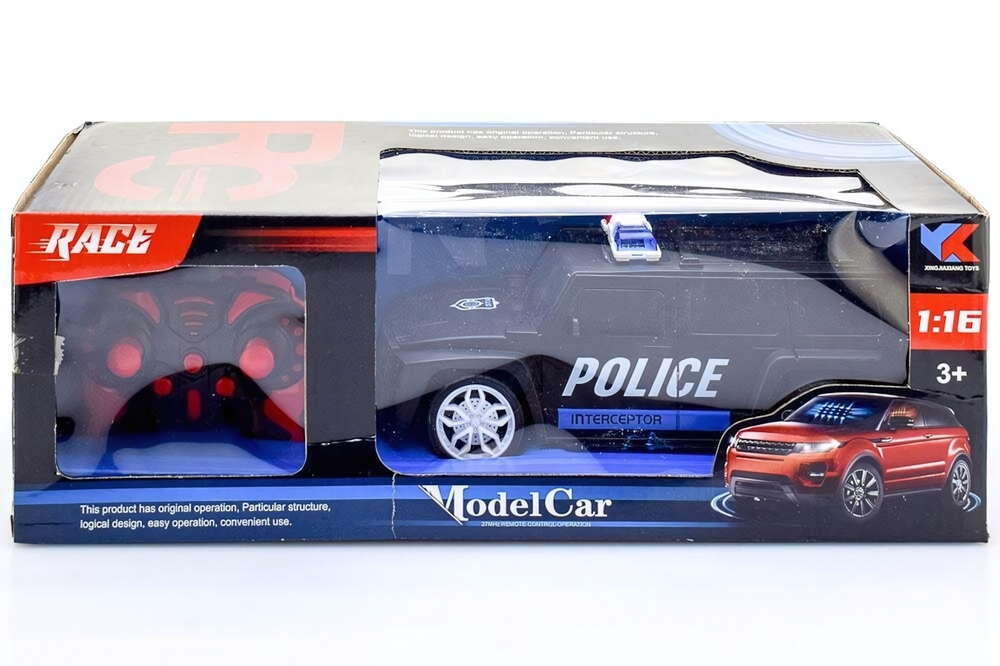 Р/у машина "Армия", 1:16, 5 каналов, свет, аккумулятор, в коробке