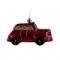 Елочное украшение Ретро авто красный, пластик , 12 см., 1 шт., Christmas DeLuxe (87774)