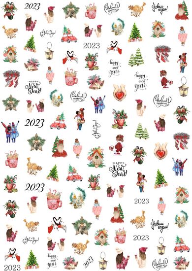 Слайдер-дизайн Crazy Shine Nails: Зимний уют