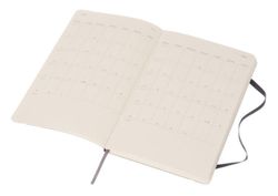 Еженедельник Moleskine Academic Weekly XLarge 190х250мм 18мес 208стр мягкая обложка черный (DSB18WN4)
