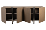 Комод Garda Decor Закруглённый (Smooth) 200*42*80 см