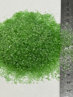 Стеклянная крошка Киви фракция 1