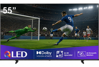 Телевизор Hisense 55E7Q RU 139см 4K, Vidaa U9, QLED, HDR, черный