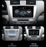 Магнитола для Toyota Camry 2006-2011 XV40 - Redpower 85264 PRO/PROmax ТОП звук, 2K QLED, Android 14, CarPlay, 4G SIM-слот