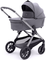 Коляска Agex Prima Pro 3 в 1 с автокреслом i-Safe Grey APS214 Sora серый