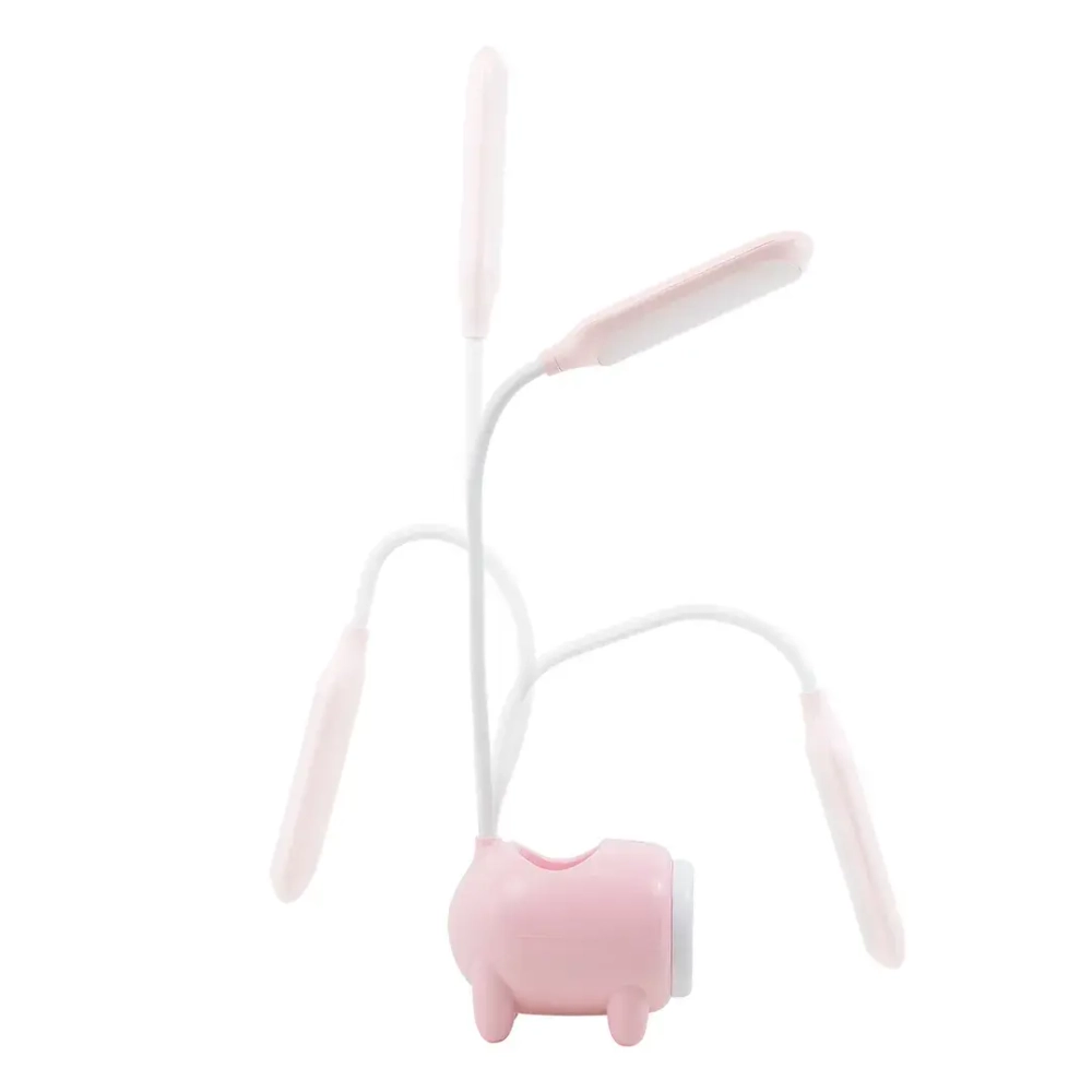 Светильник светодиодный настольный 1200mah (розовый) FORCEKRAFT FK-DE3064