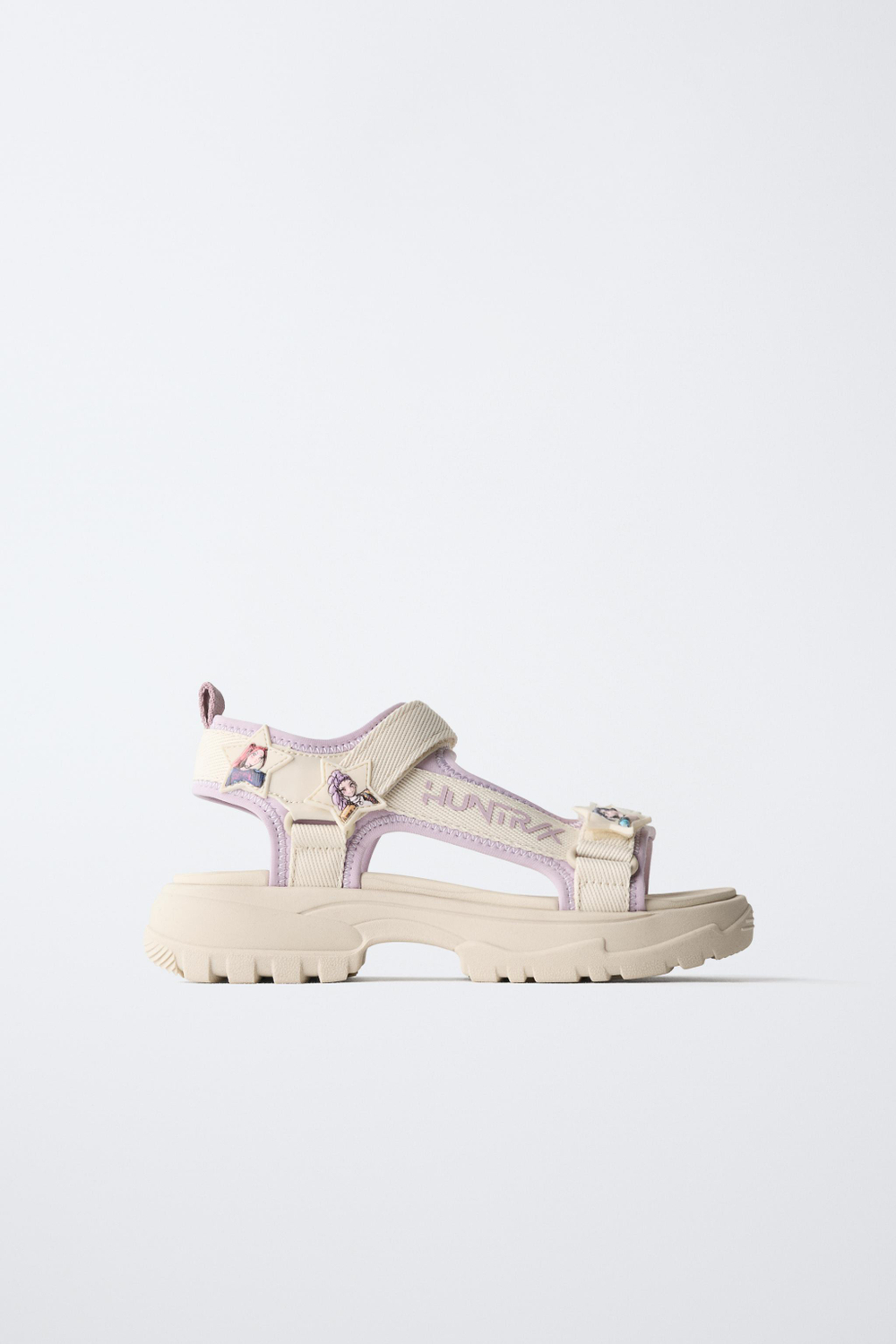 ZARA САНДАЛИИ HUNTRIX KPOP DEMON HUNTERS™ NETFLIX©, БЕЖЕВЫЙ